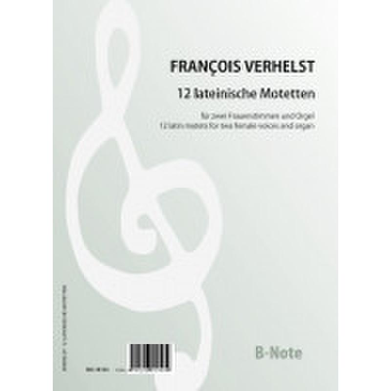 Titelbild für BNOTE -BN18163 - 12 lateinische Motetten