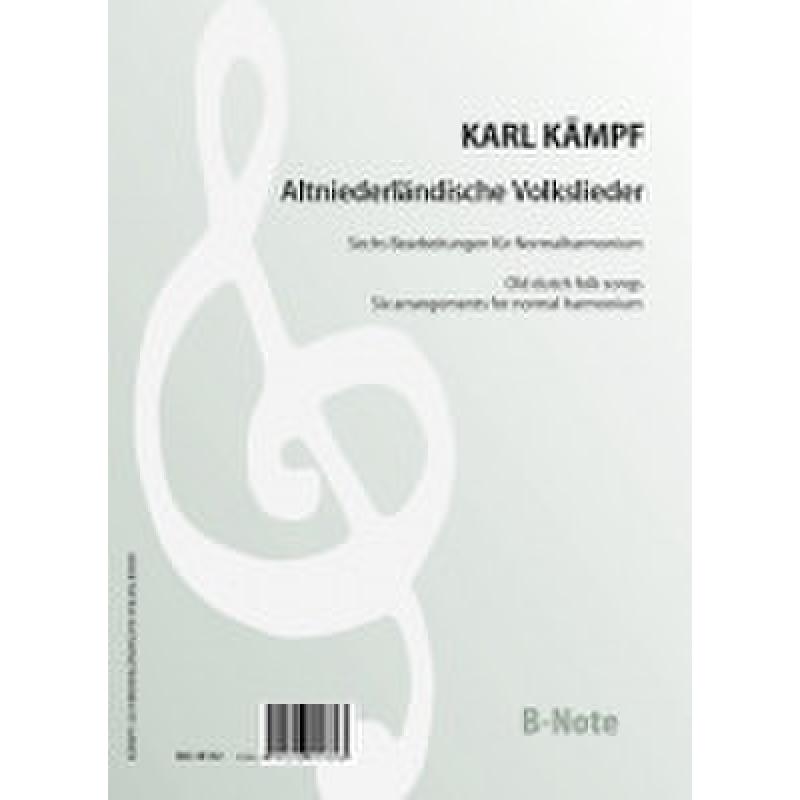 Titelbild für BNOTE -BN18152 - Altniederländische Volkslieder