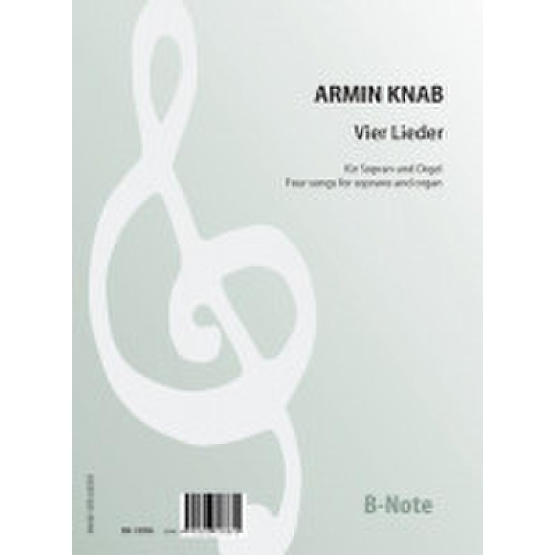 Titelbild für BNOTE -BN18096 - 4 Lieder