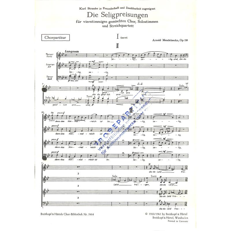 Titelbild für EBCHB 3464 - Die Seligpreisungen