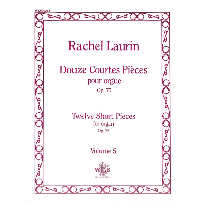 Titelbild für WL 600311 - 12 short pieces op 75
