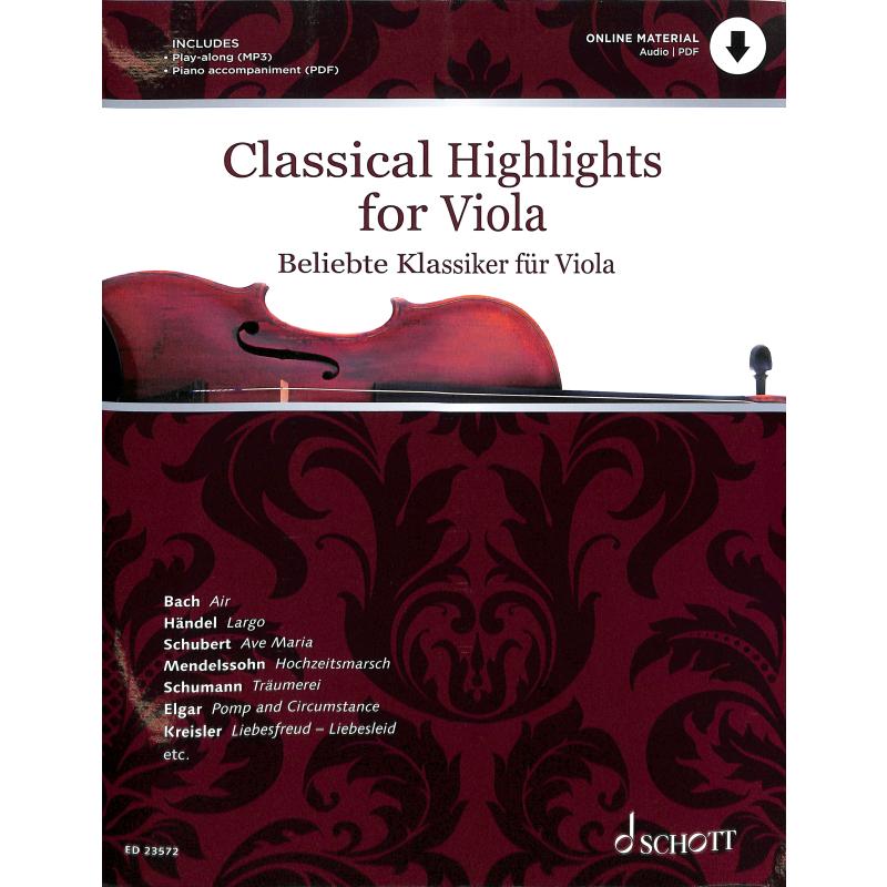 Titelbild für ED 23572 - Classical highlights