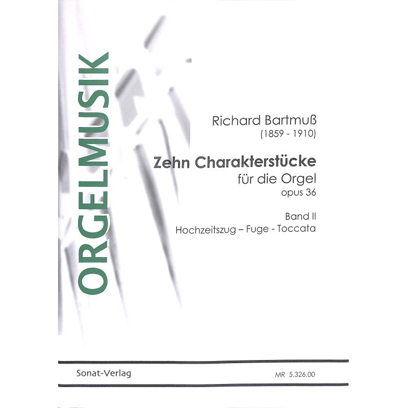 Titelbild für RINATA 5326-00 - 10 Charakterstücke op 36/2 (6-10)