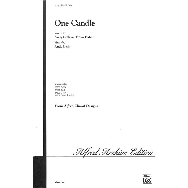 Titelbild für ALF 27302 - One candle