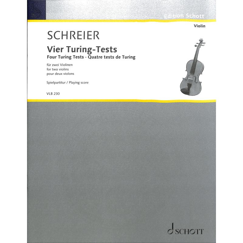 Titelbild für VLB 230 - 4 Turing Tests