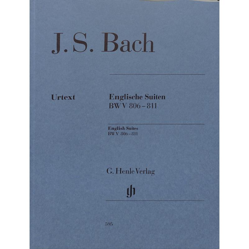 Titelbild für HN 595 - Englische Suiten BWV 806-811