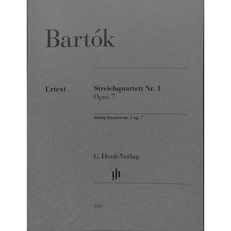 Titelbild für HN 1421 - Quartett 1 op 7