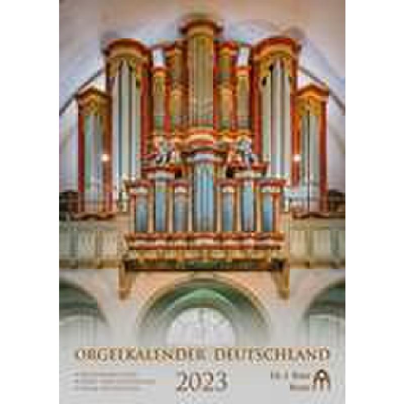 Titelbild für 978-3-928412-86-5 - Orgelkalender Deutschland 2023