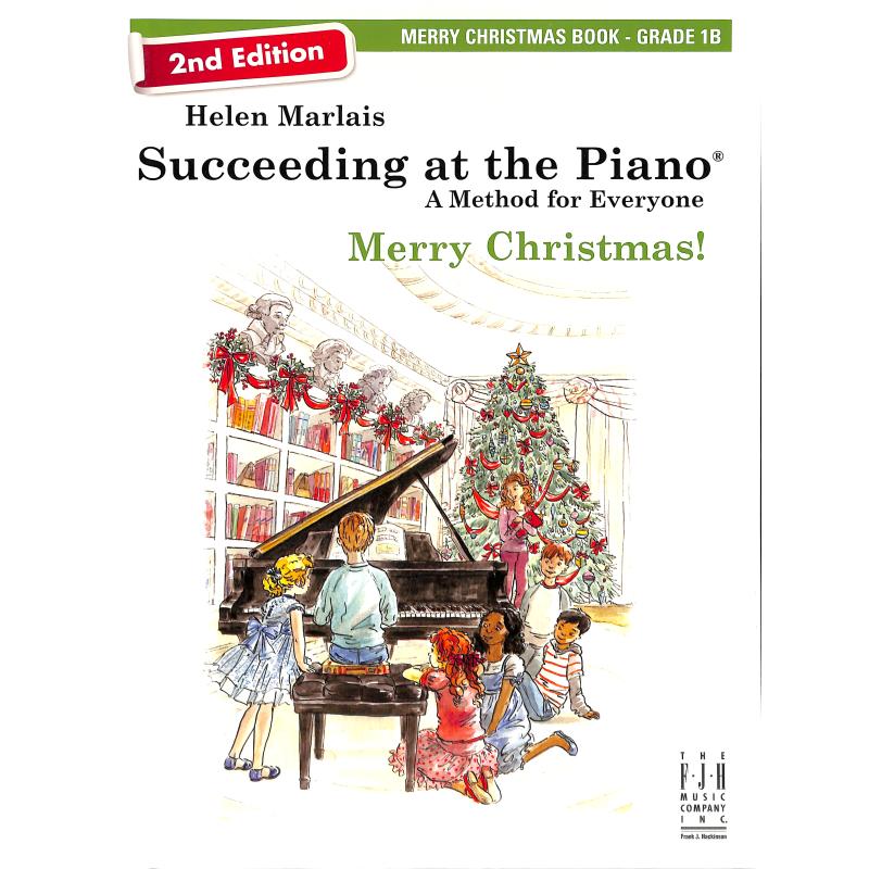 Titelbild für FJH 2282 - Succeeding at the piano - merry christmas 1B