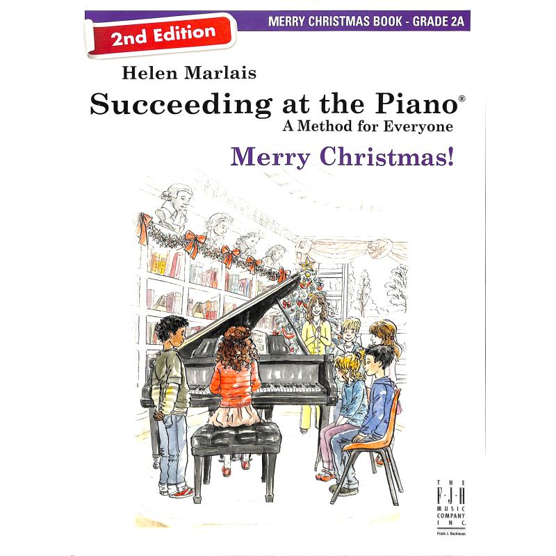 Titelbild für FJH 2283 - Succeeding at the piano - merry christmas 2A
