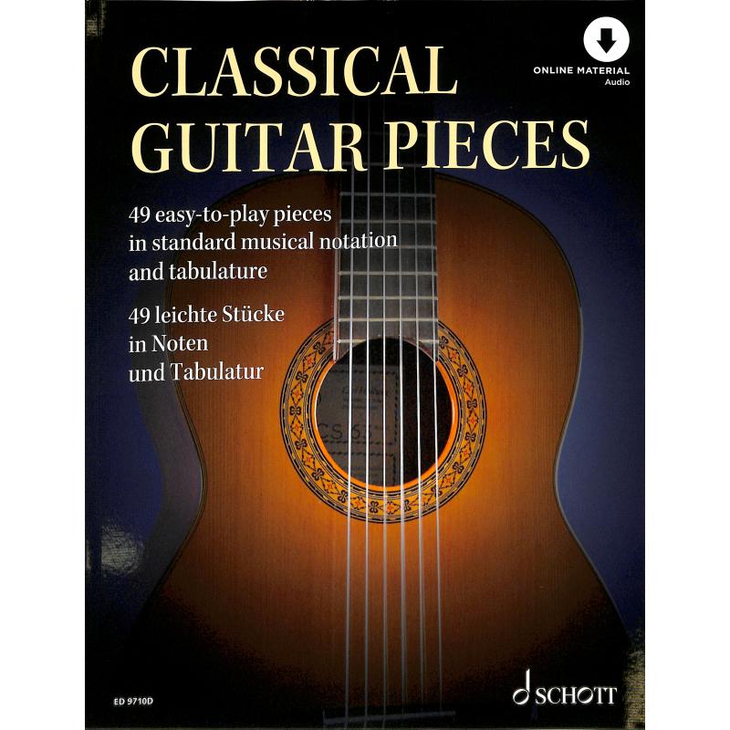 Titelbild für ED 9710D - Classical guitar pieces