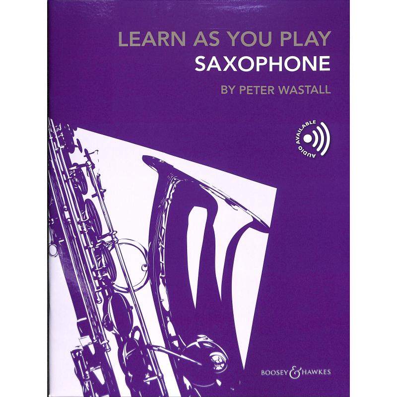 Titelbild für BH 13963 - Learn as you play saxophone