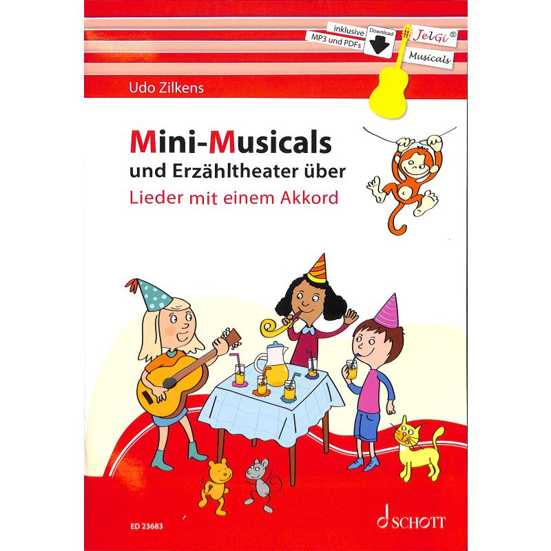 Titelbild für ED 23683 - Mini Musicals und Erzähltheater über Lieder mit einem Akkord