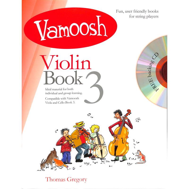 Titelbild für VAM 3 - Vamoosh violin book 3