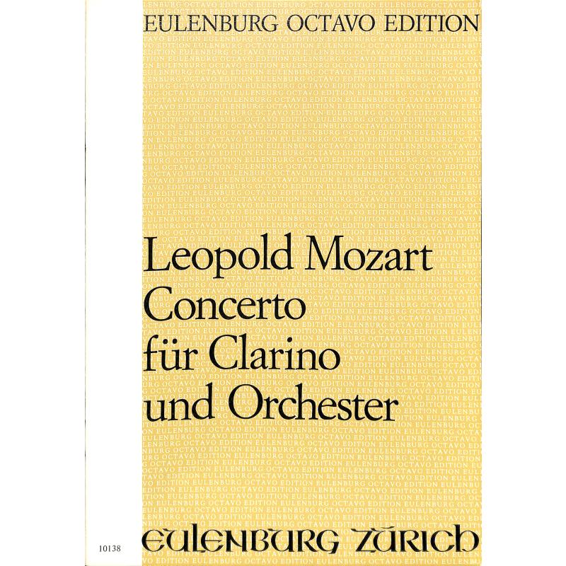 Titelbild für OCT 10138 - Concerto D-Dur für Clarino