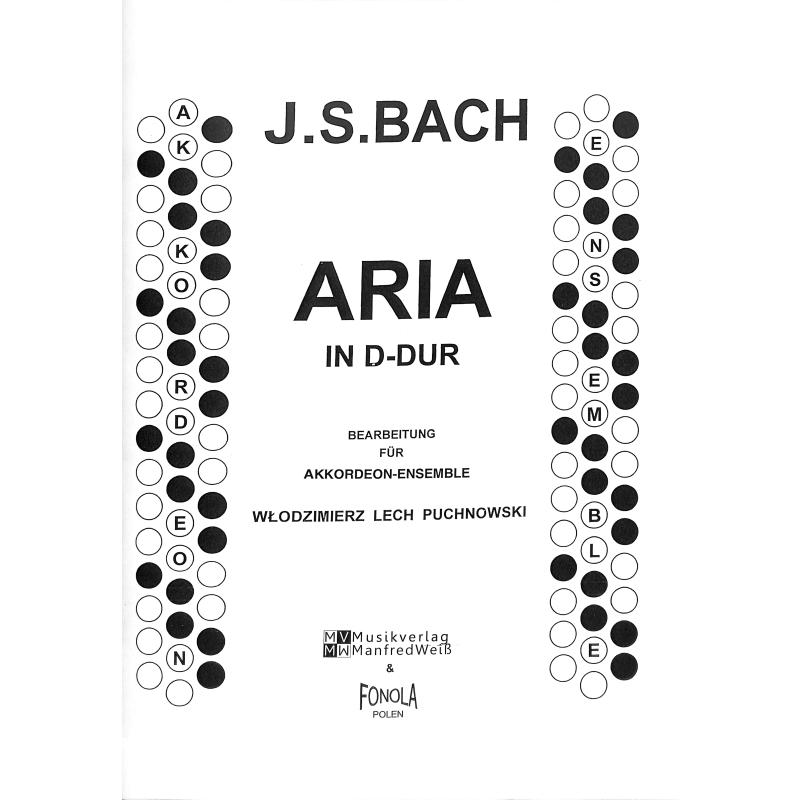 Titelbild für JETELINA 07057080 - Aria (Orchestersuite 3 D-Dur BWV 1068)