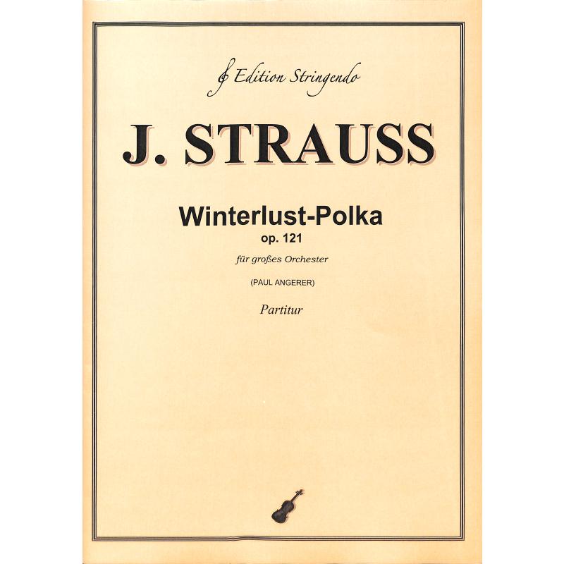 Titelbild für STRINGENDO 2852-1 - Winterlust Polka op 121