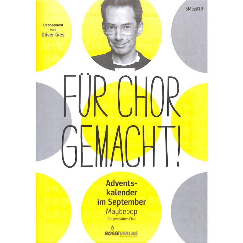 Titelbild für BOSSE 669 - Adventskalender im September