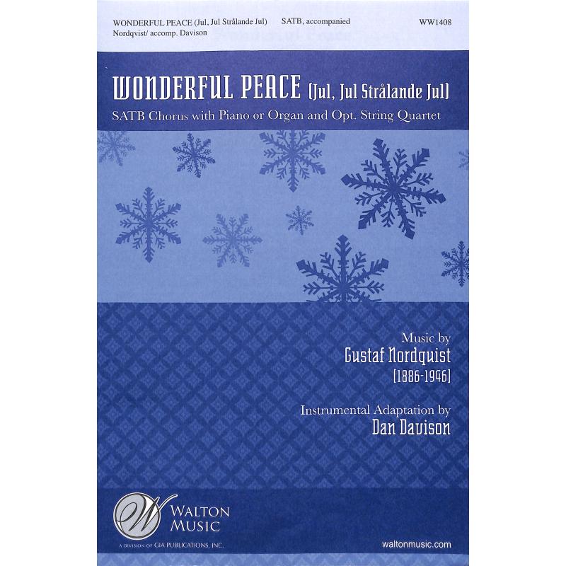 Titelbild für HL 8501685 - Wonderful Peace (Jul Jul Stralande Jul)