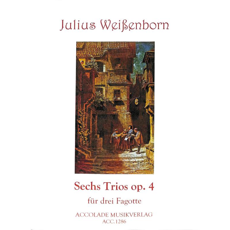 Titelbild für ACCOLADE 1286 - 6 Trios op 4