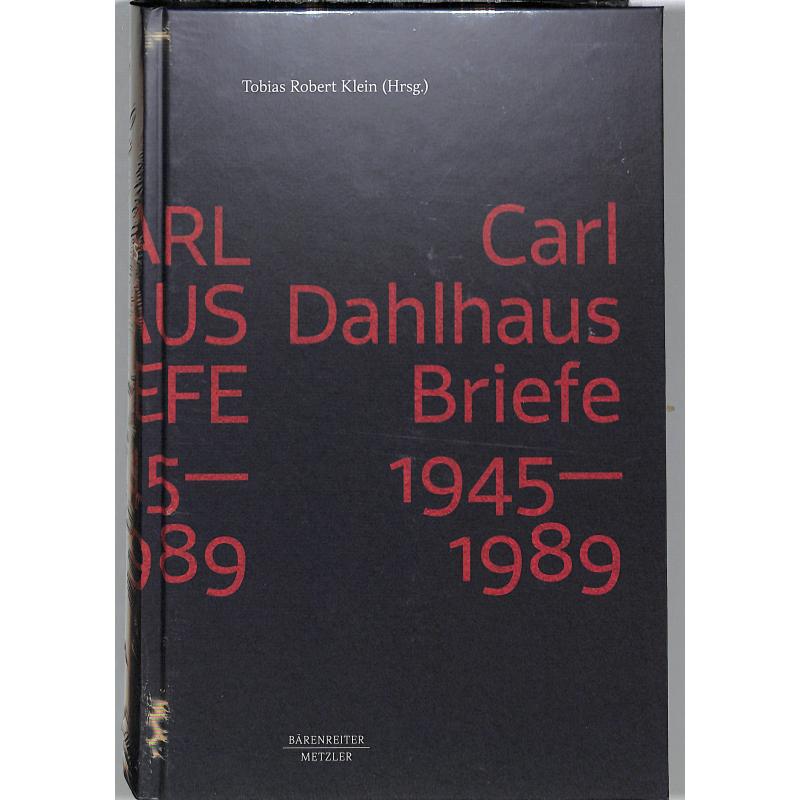 Titelbild für BABVK 2099 - Carl Dahlhaus - Briefe 1945 -1989