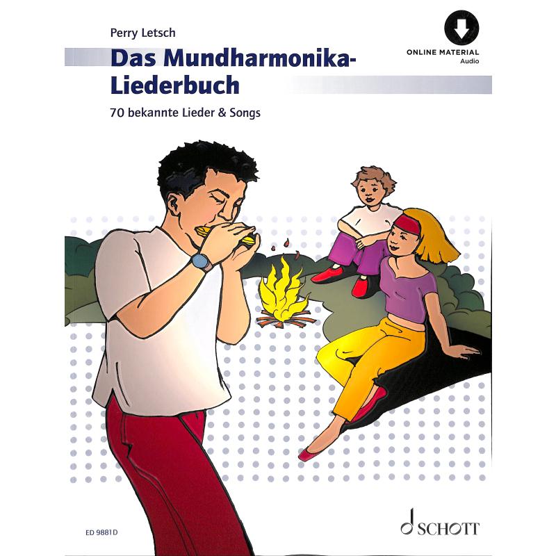 Titelbild für ED 9881D - Das Mundharmonika Liederbuch | Mundharmonika spielen - mein schönstes Hobby