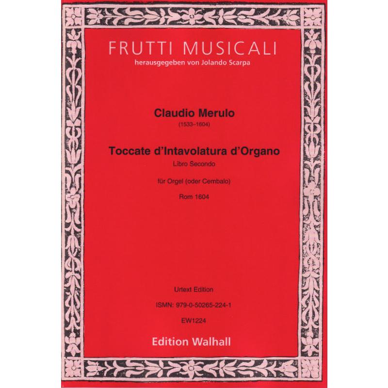 Titelbild für WALHALL 1224 - Toccate d'intavolatura d'organo 2