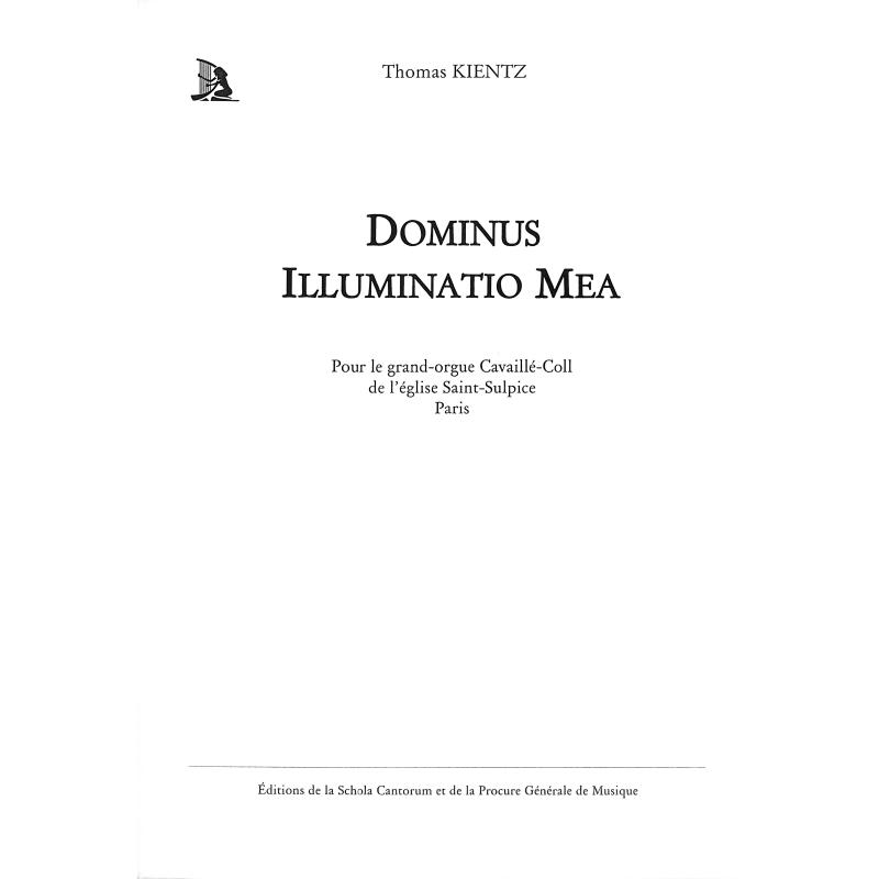 Titelbild für SCHOLA  8800 - Suite pour souvigny | Dominus illuminatio mea