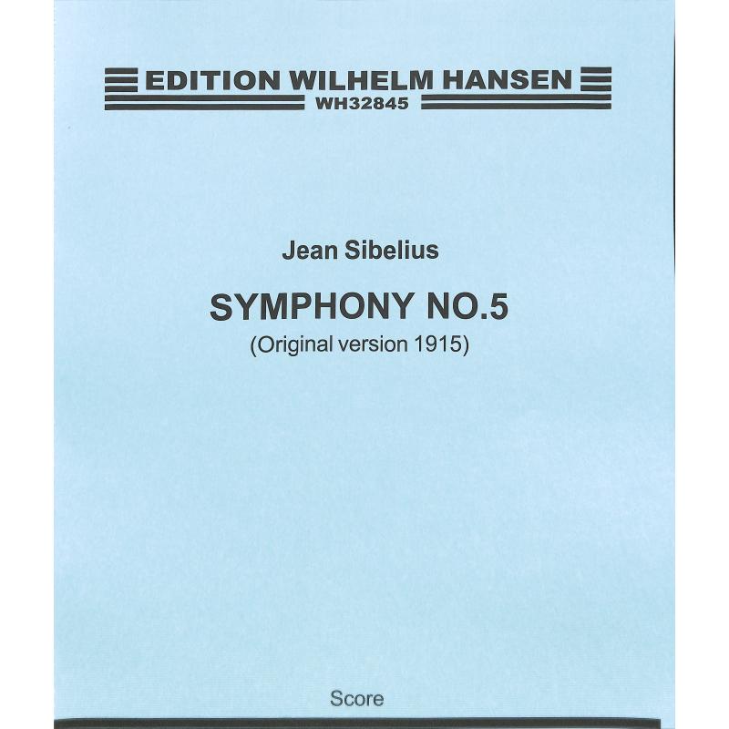 Titelbild für WH 32845 - Sinfonie 5 Es-Dur op 82 (Original Version 1915)