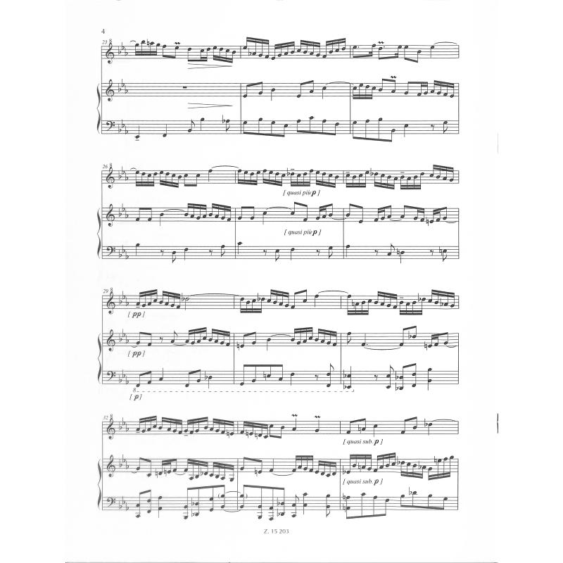 Titelbild für EMB 15203 - Trio Sonate BWV 525