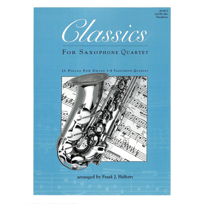Titelbild für KENDOR 15973 - Classics for Saxohone Quartet
