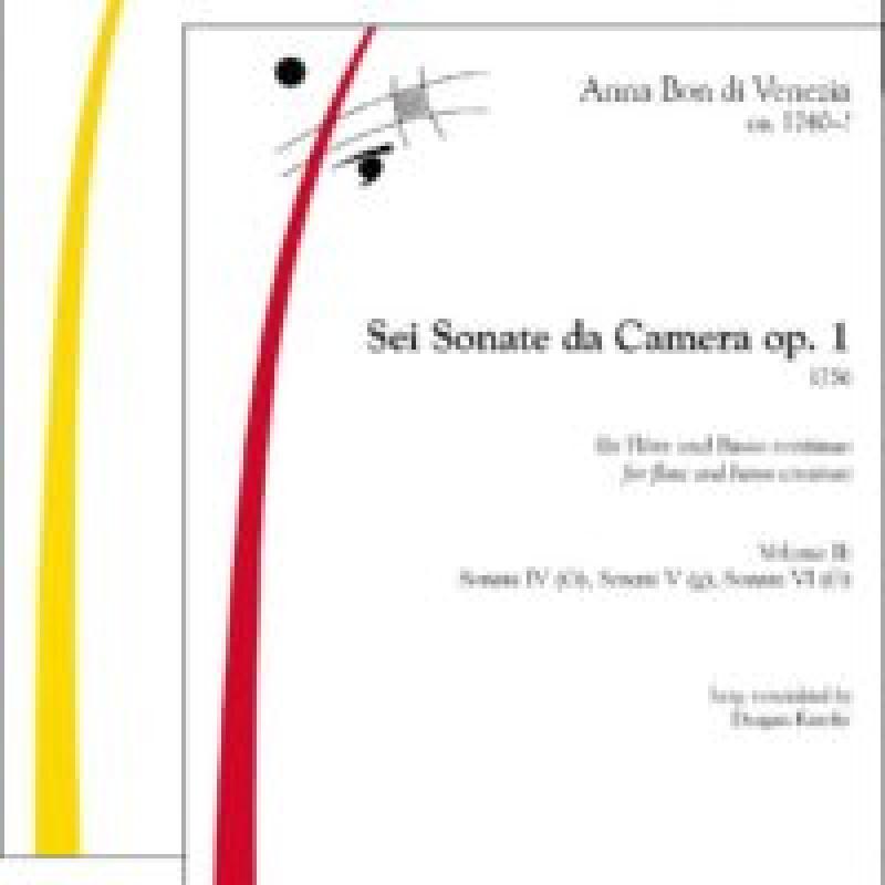 Titelbild für FUE 4691 - 6 Sonaten da Camera op 1 (Nr 1-6)