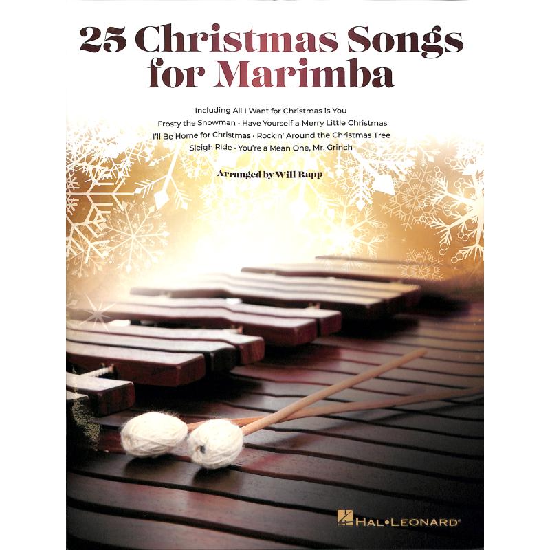 Titelbild für HL 348550 - 25 christmas songs