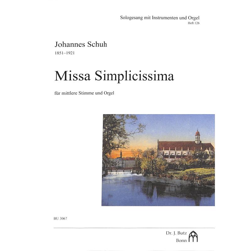 Titelbild für BUTZ 3067 - Missa simplicissima
