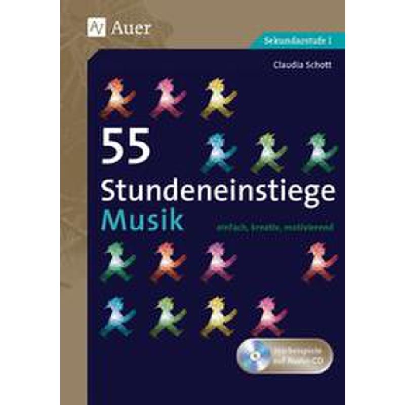 Titelbild für 978-3-403-07824-1 - 55 Stundeneinstiege Musik
