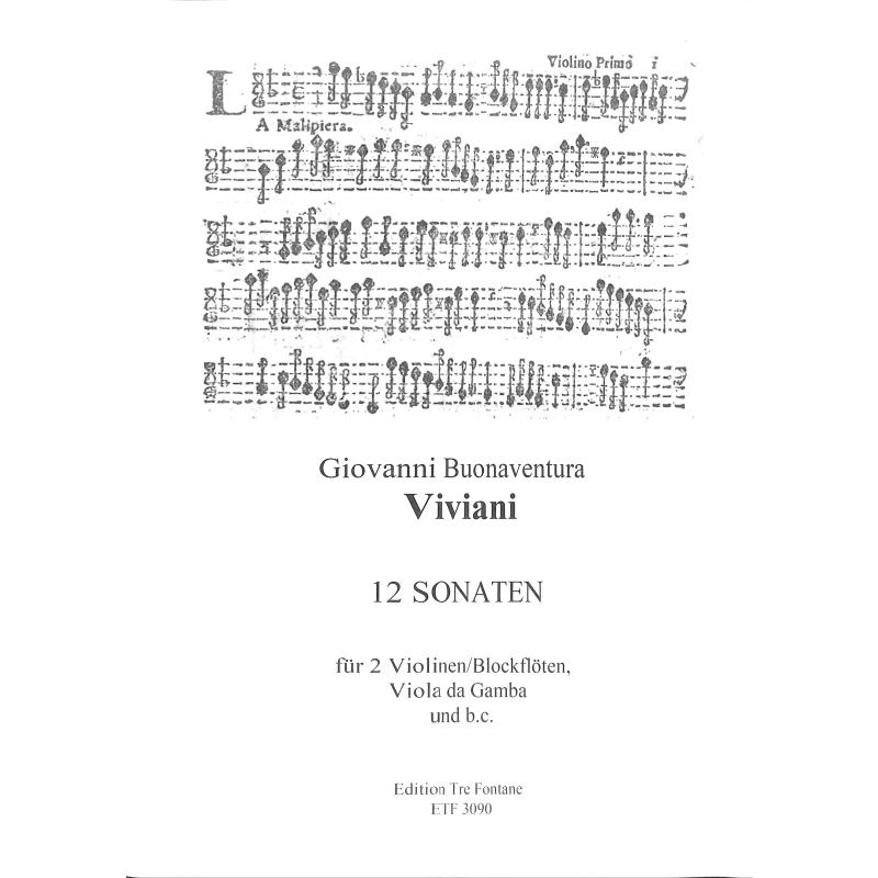Titelbild für ETF 3090 - 12 Sonaten 1 (1-4)