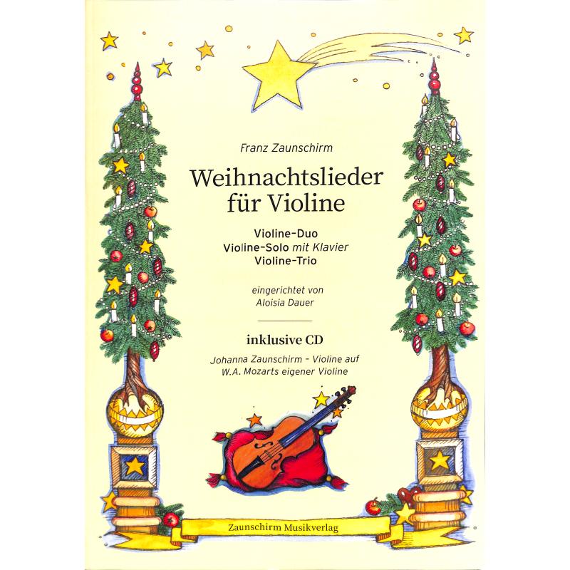 Titelbild für 978-3-901511-61-5 - Weihnachtslieder für Violinen Ensemble