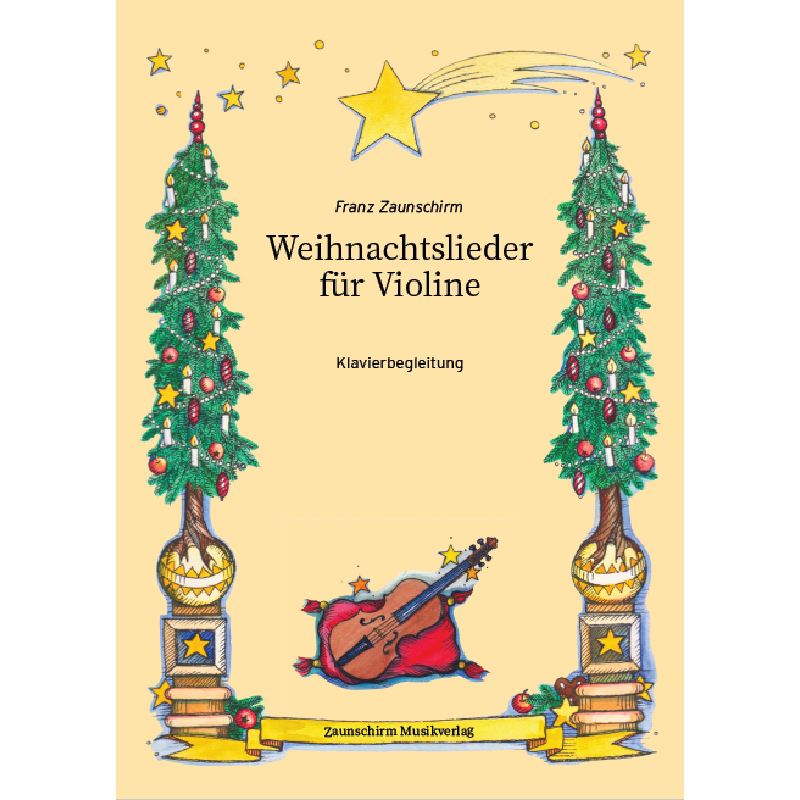 Titelbild für 978-3-901511-62-2 - Weihnachtslieder für Violinen Ensemble