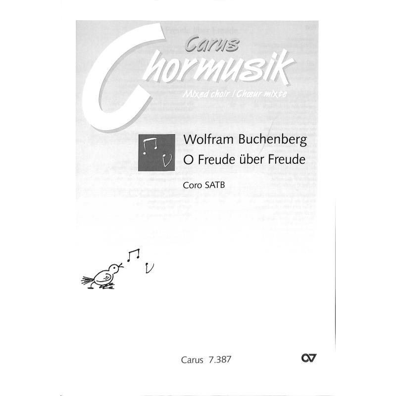 Titelbild für CARUS 7387-00 - O Freude über Freude