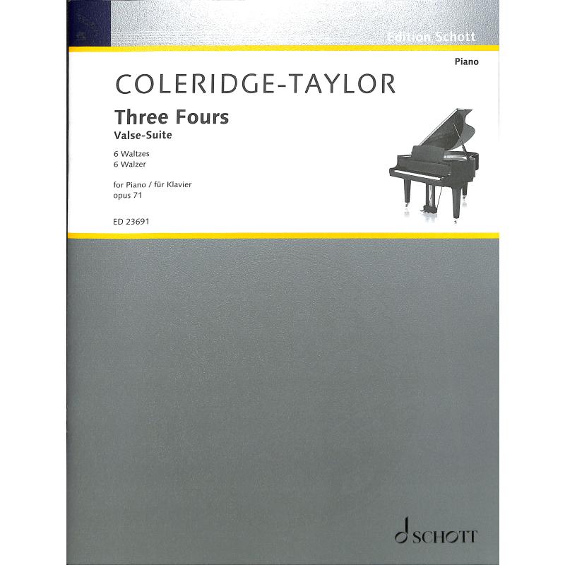 Titelbild für ED 23691 - Three fours op 71