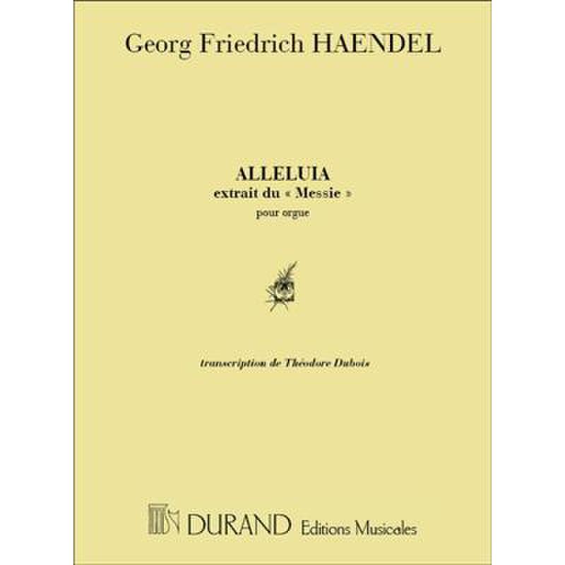 Titelbild für DF 3999 - Alleluia du Messie Orgue