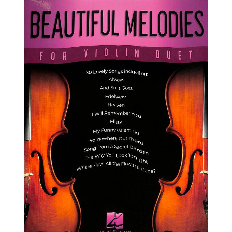 Titelbild für HL 368886 - Beautiful melodies