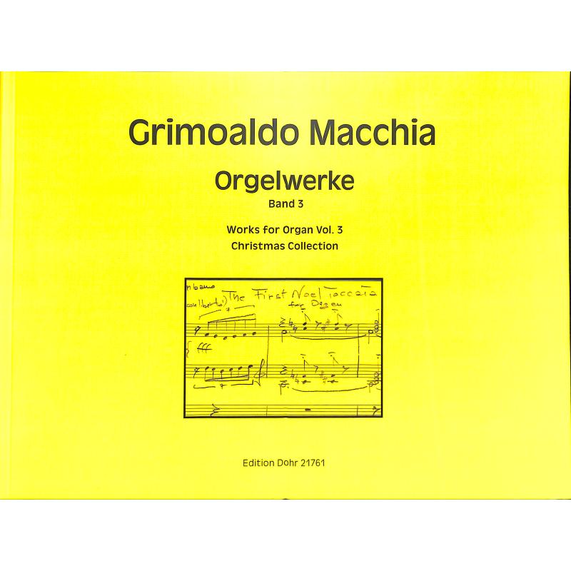 Titelbild für DOHR 21761 - Orgelwerke 3