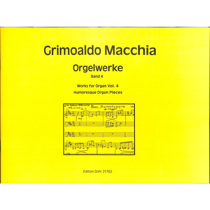 Titelbild für DOHR 21762 - Orgelwerke 4