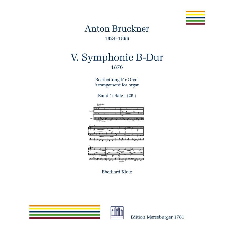 Titelbild für MERS 1781 - Sinfonie 5 B-Dur - Satz 1
