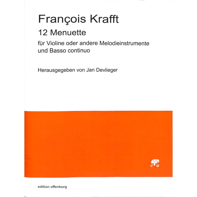 Titelbild für OFFENB -KF2223 - 12 Menuette