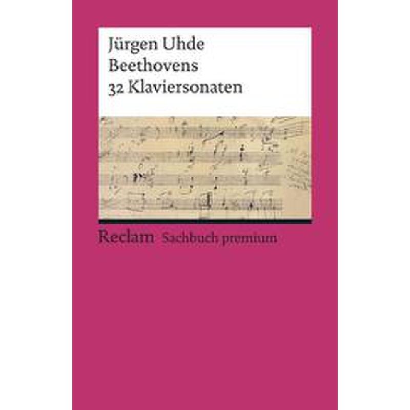 Titelbild für 978-3-15-019618-2 - Beethovens 32 Klaviersonaten