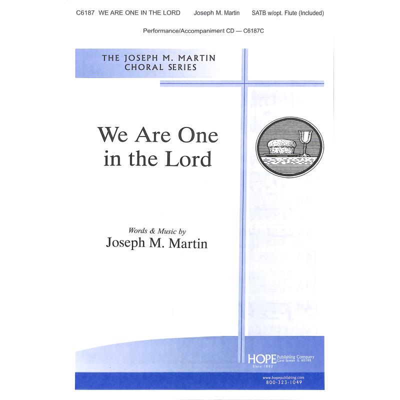 Titelbild für HOPE -C6187 - We are one in the Lord