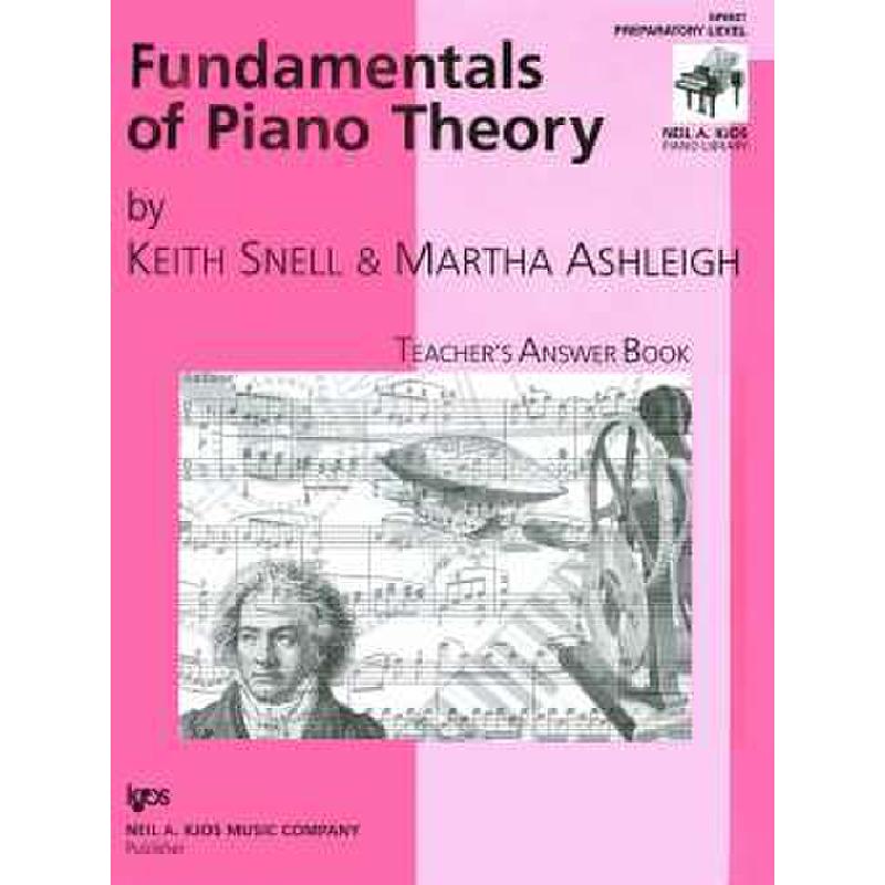 Titelbild für KJOS -GP660T - Fundamentals of piano theory - preparatory level