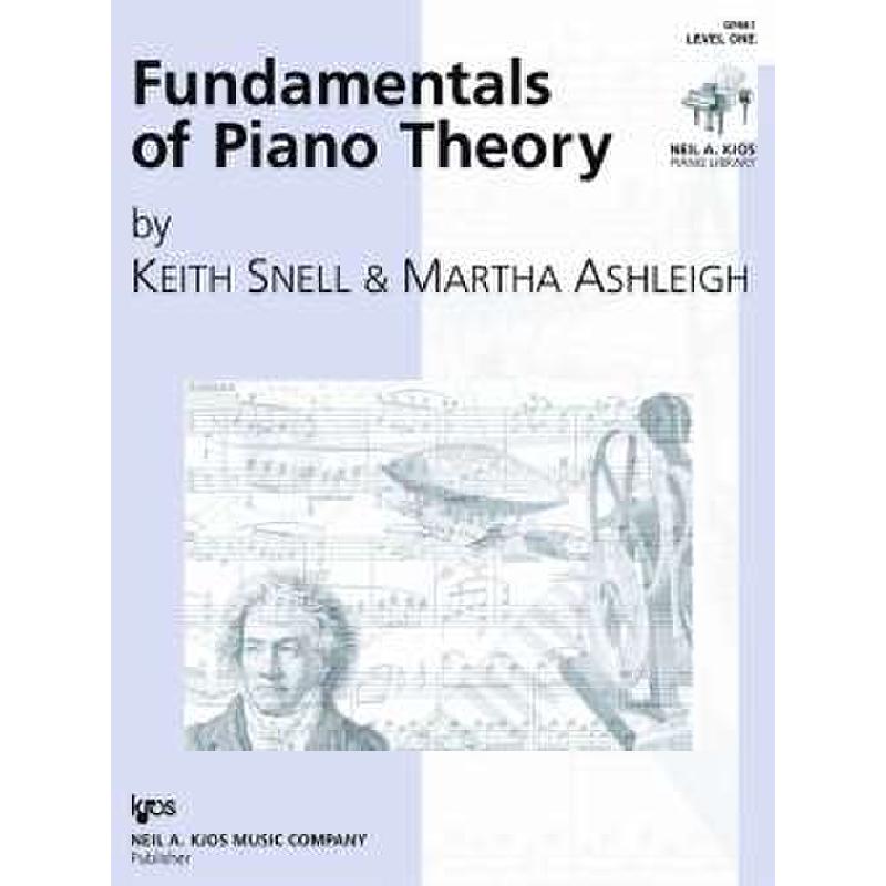 Titelbild für KJOS -GP661 - Fundamentals of piano theory 1